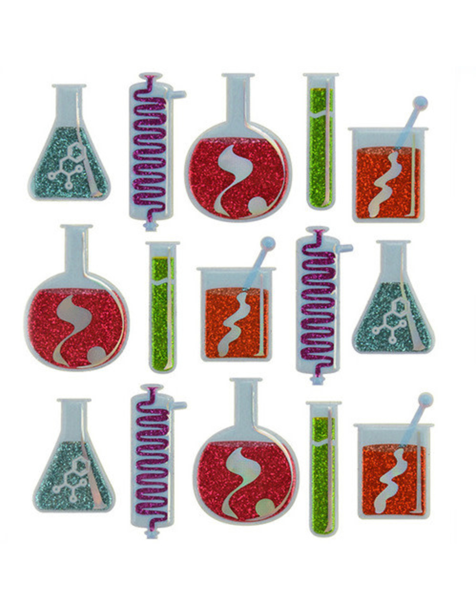 JOLEE’S JOLEE'S BOUTIQUE BEAKERS AND TEST TUBE REPEAT STICKERS