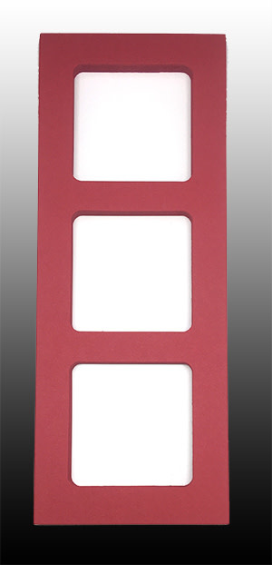 PAPER CUT THE PAPER CUT WILD CHERRY SLIMLINE OVERLAYS 3.12x8.12 25 PACK