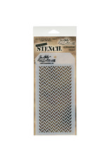 STAMPERS ANONYMOUS STAMPERS ANONYMOUS TIM HOLTZ HERRINGBONE LAYERING STENCIL