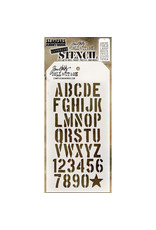 STAMPERS ANONYMOUS STAMPERS ANONYMOUS TIM HOLTZ CRATE LAYERING STENCIL