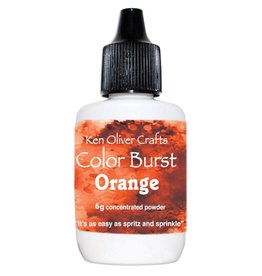 KEN OLIVER KEN OLIVER ORANGE COLOR BURST WATERCOLOR POWDER