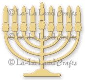 LA-LA LAND MENORAH DIE