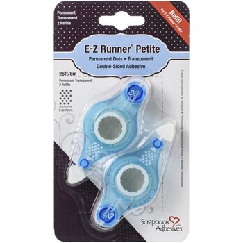 3L SCRAPBOOK ADHESIVES E-Z RUNNER PETITE REFILL 2/PK