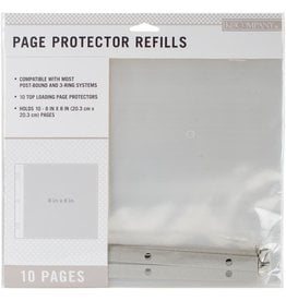 K & COMPANY K&COMPANY 8x8 PAGE REFILLS 10PK