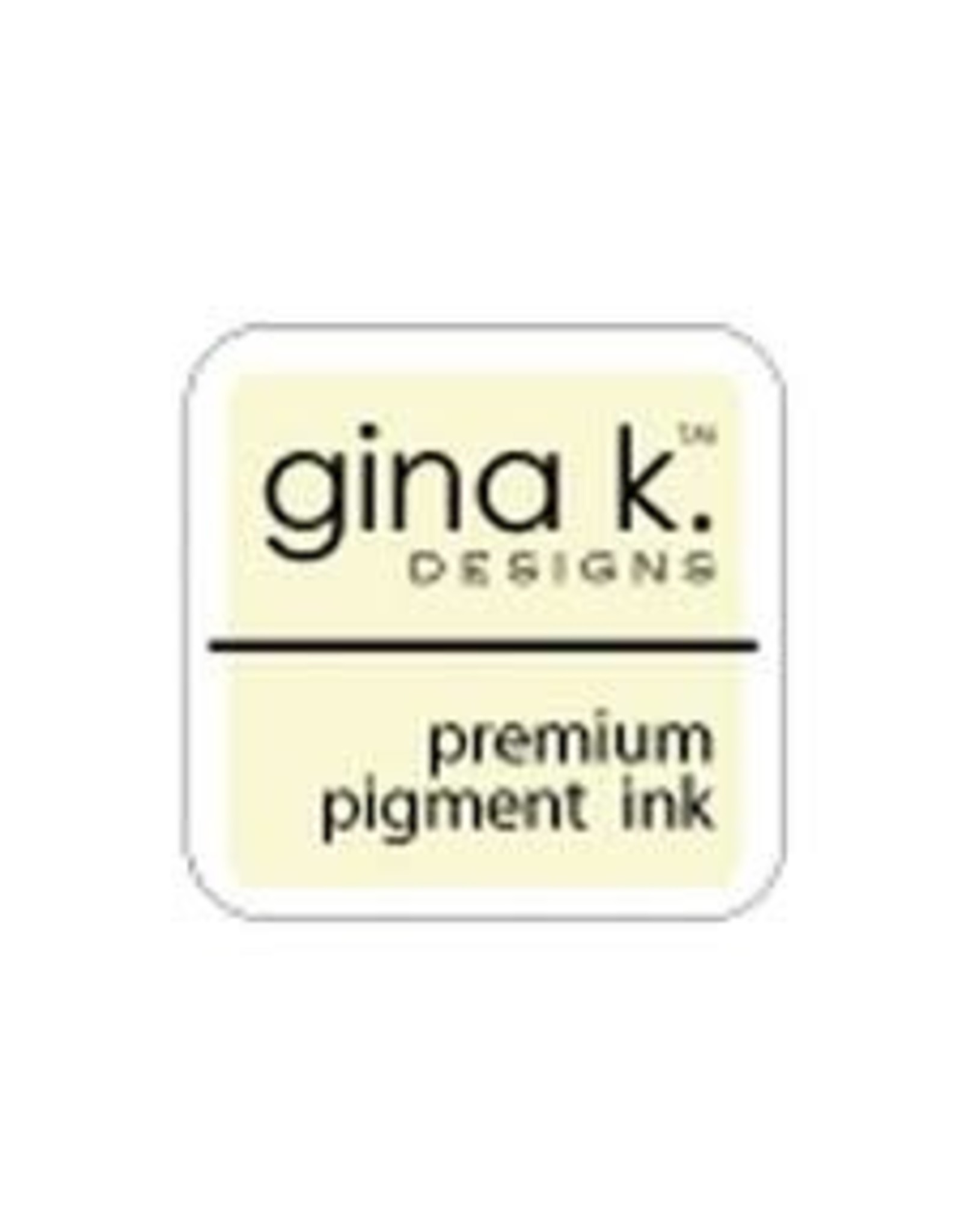 GINA K DESIGNS GINA K. IVORY PIGMENT PREMIUM PIGMENT INK PAD
