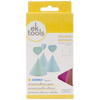 EK SUCCESS EK TOOLS HERMA VARIO PERMANENT ADHESIVE SQUARES DISPENSER