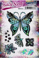 PAPER ARTSY PAPER ARTSY TRACY SCOTT TS052 CLING STAMP SET