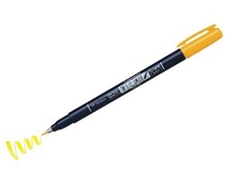 TOMBOW TOMBOW FUDENOSUKE YELLOW BRUSH PEN