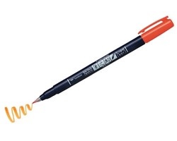 TOMBOW TOMBOW FUDENOSUKE ORANGE BRUSH PEN