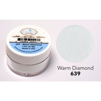 ELIZABETH CRAFT DESIGNS ELIZABETH CRAFT DESIGNS SILK MICROFINE GLITTER WARM DIAMOND 0.5OZ
