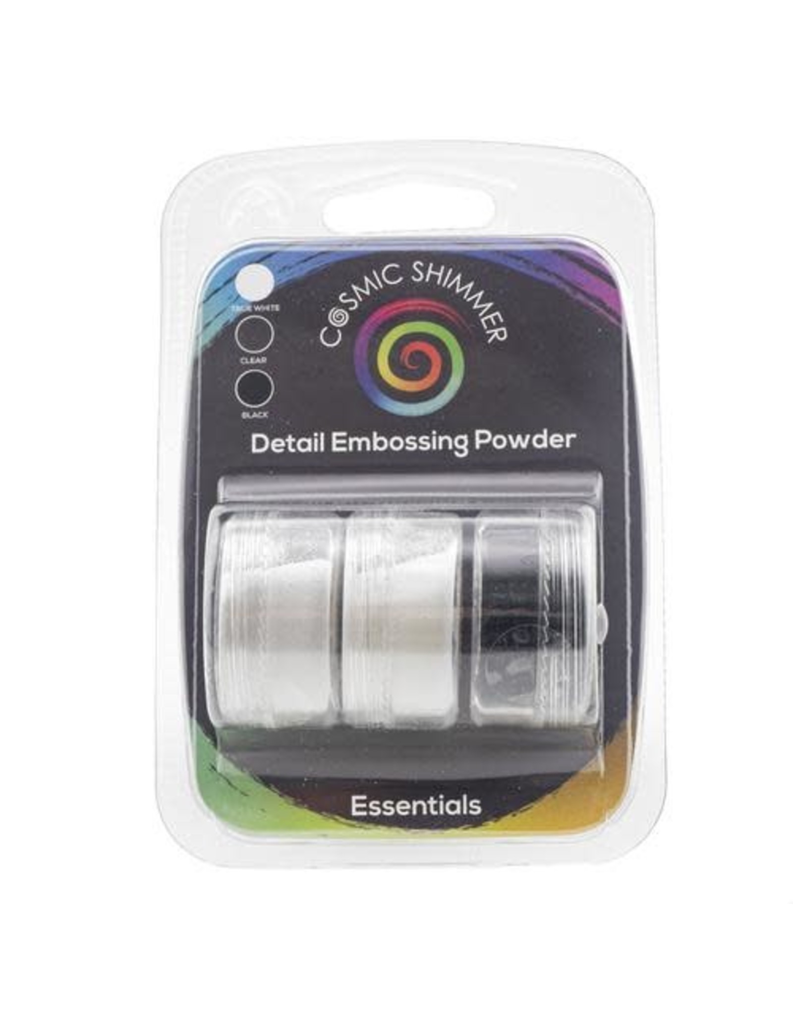 CREATIVE EXPRESSIONS CREATIVE EXPRESSION COSMIC SHIMMER ESSENTIALS TRIO EMBOSSING POWDERS
