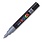POSCA UNI POSCA SILVER OPAQUE WATER-BASED EXTRA FINE PAINT MARKER