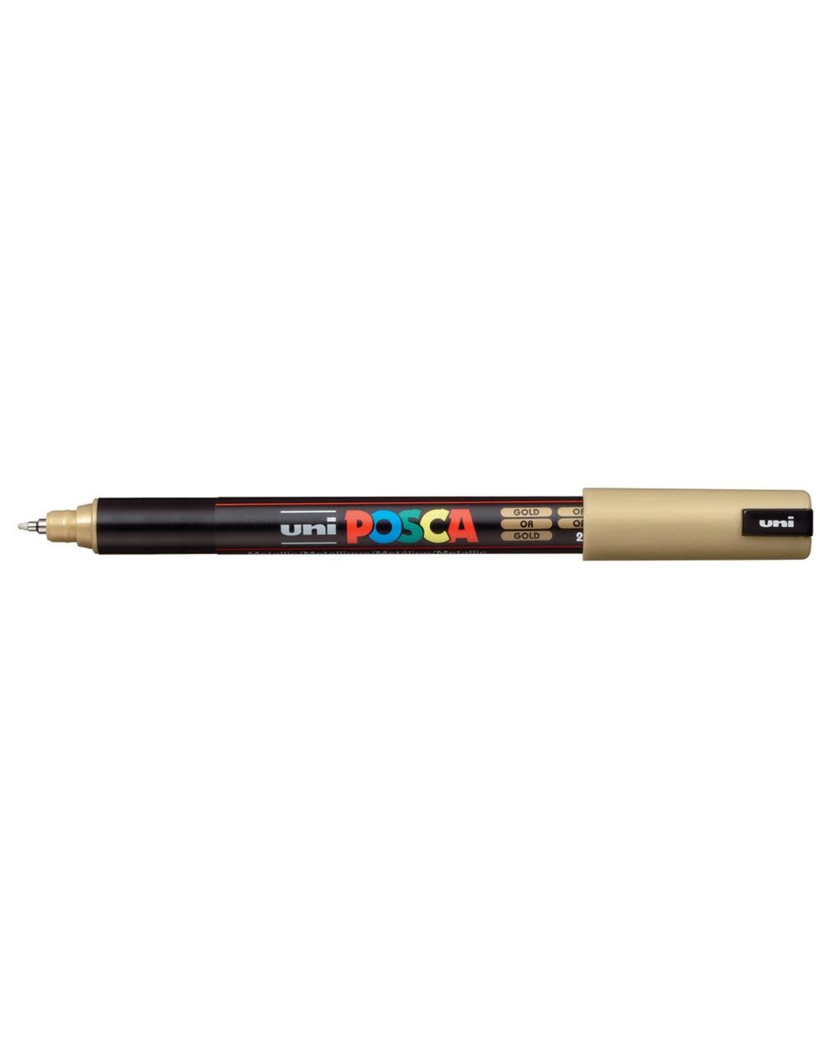 POSCA UNI POSCA GOLD OPAQUE WATER-BASED EXTRA FINE PAINT MARKER 0.7MM