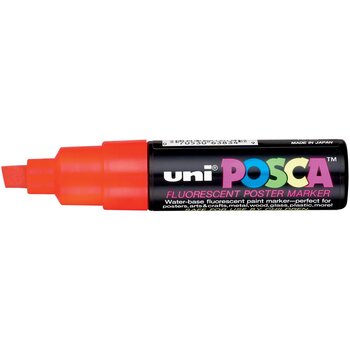 POSCA UNI POSCA ORANGE WATER-BASED FLUORESCENT POSTER PAINT MARKER