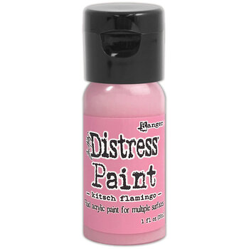 RANGER TIM HOLTZ DISTRESS ACRYLIC PAINT KITSCH FLAMINGO 1OZ