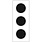CRAFTERS WORKSHOP THE CRAFTER'S WORKSHOP SLIMLINE SCALLOPED CIRCLES 4x9 STENCIL