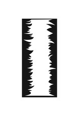 CRAFTERS WORKSHOP THE CRAFTERS WORKSHOP SLIMLINE GRASS 4x9 STENCIL