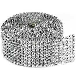 DARICE DARICE SILVER BLING ON A ROLL 8 ROWS