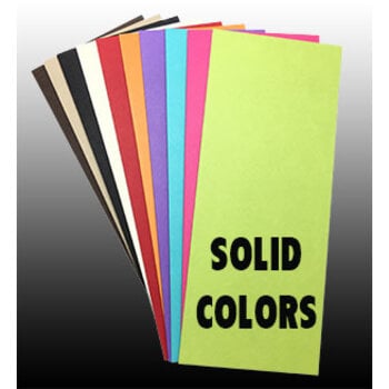 PAPER CUT THE PAPER CUT SCORED SLIMLINE CARDS FOSSIL 3.5x8.5 FOLDED 25 PACK