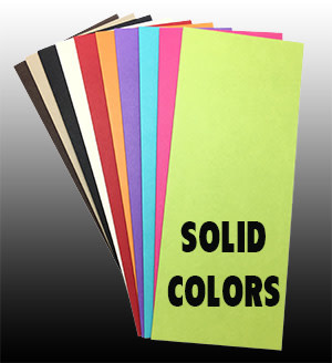 PAPER CUT THE PAPER CUT SCORED SLIMLINE CARDS FOSSIL 3.5x8.5 FOLDED 25 PACK