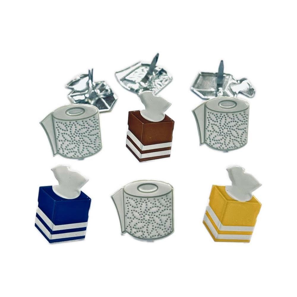 EYELET OUTLET TP / TISSUES SHAPE BRADS - Scrapbook Centrale
