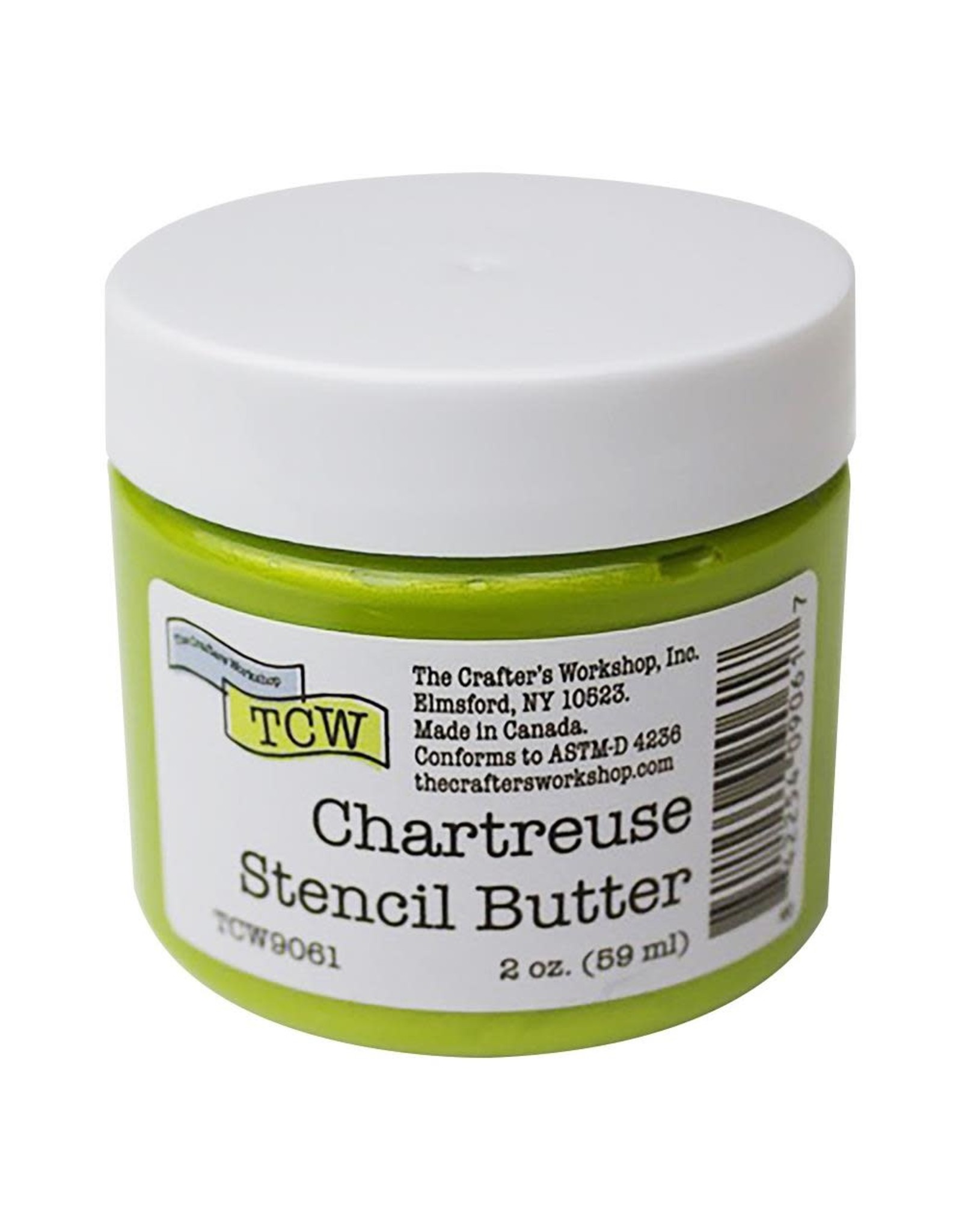 CRAFTERS WORKSHOP THE CRAFTERS WORKSHOP CHARTREUSE STENCIL BUTTER 2oz