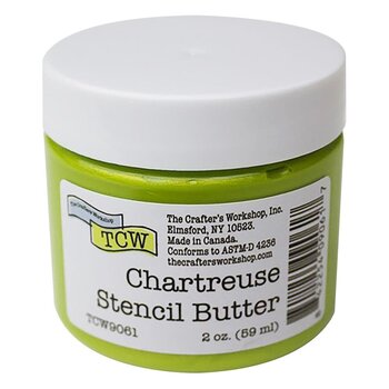 CRAFTERS WORKSHOP THE CRAFTER'S WORKSHOP CHARTREUSE STENCIL BUTTER 2oz