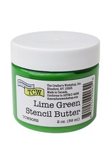 CRAFTERS WORKSHOP THE CRAFTERS WORKSHOP LIMEGREEN STENCIL BUTTER 2oz