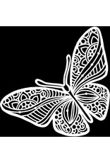 CRAFTERS WORKSHOP THE CRAFTERS WORKSHOP VALENTINA JOYOUS BUTTERFLY 12x12 STENCIL