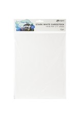 RANGER RANGER SIMON HURLEY CREATE STARK WHITE CARDSTOCK 110LBS 8.5x11 10 SHEETS