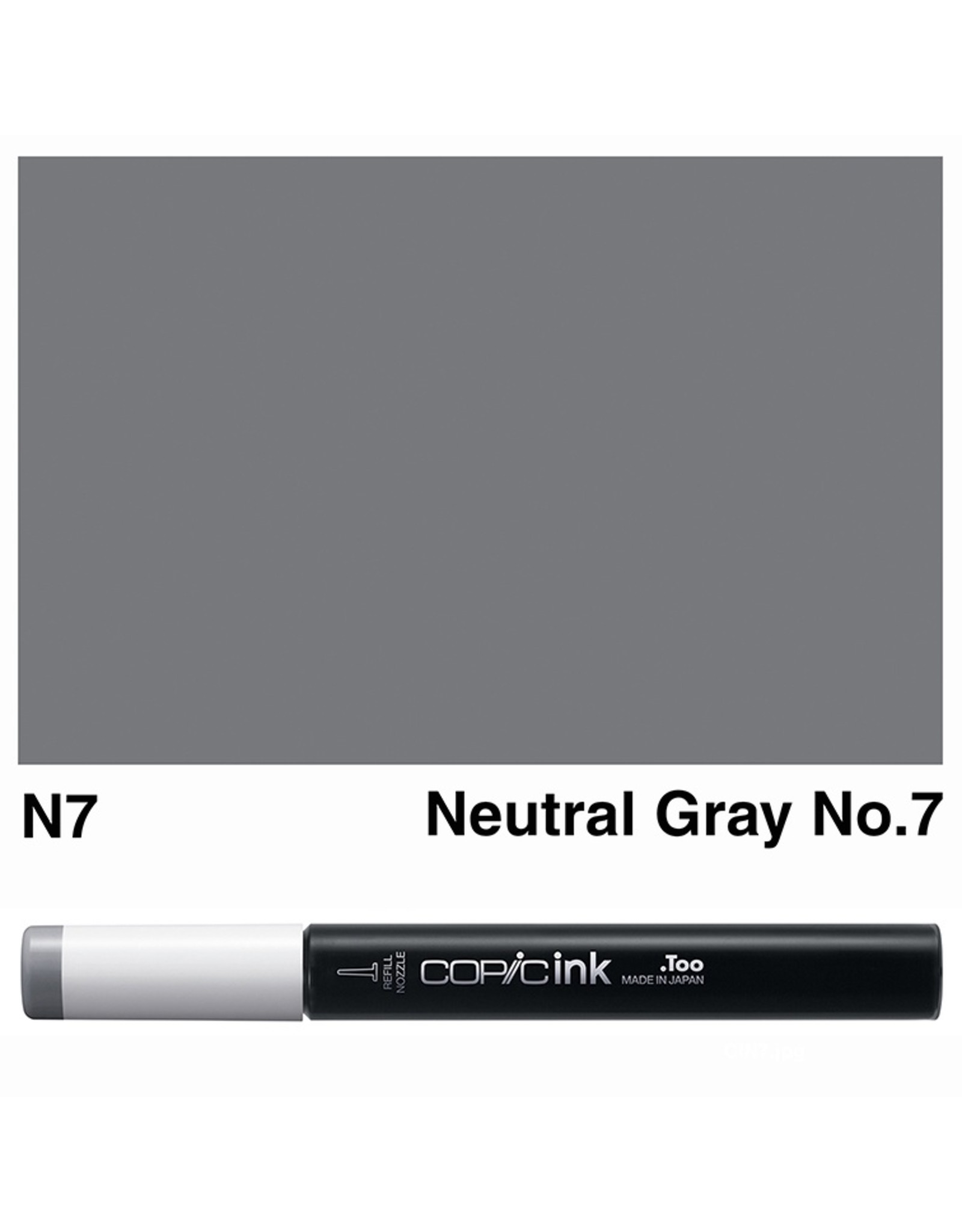 COPIC COPIC N7 NEUTRAL GRAY NO.7 REFILL