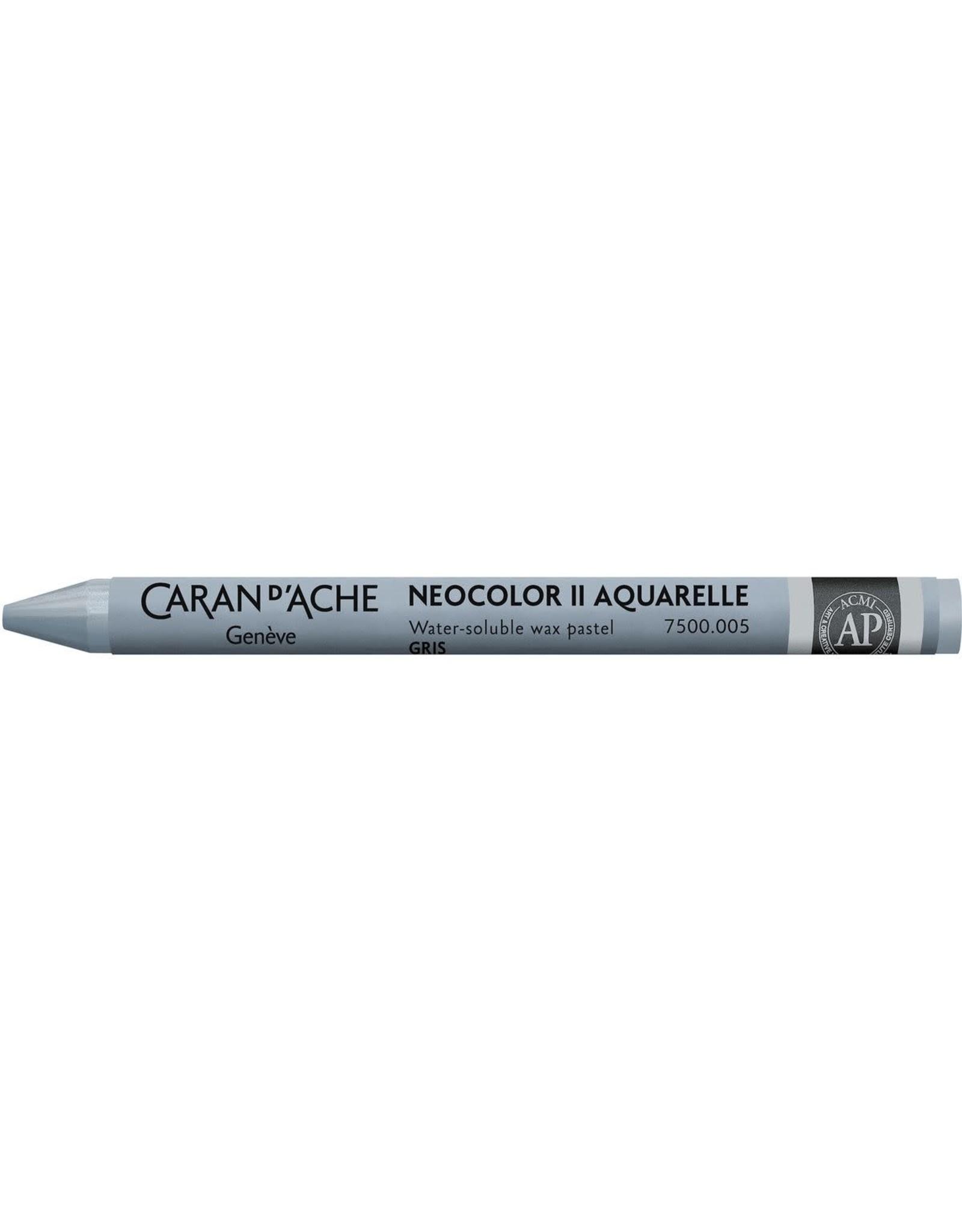 CARAN D’ARCHE CARAN D'ACHE GREY NEOCOLOR II WATER-SOLUBLE WAX PASTEL