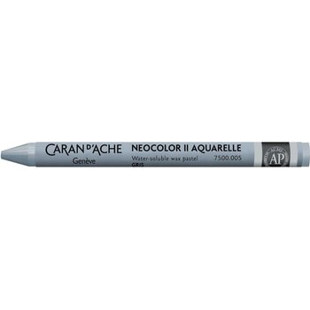 CARAN D’ARCHE CARAN D'ACHE GREY NEOCOLOR II WATER-SOLUBLE WAX PASTEL