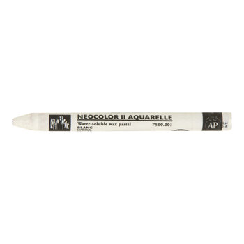 CARAN D’ARCHE CARAN D'ACHE WHITE NEOCOLOR II WATER-SOLUBLE WAX PASTEL