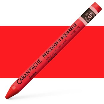 CARAN D’ARCHE CARAN D'ACHE SCARLET NEOCOLOR II WATER-SOLUBLE WAX PASTEL