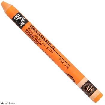 CARAN D’ARCHE CARAN D'ACHE FAST ORANGE NEOCOLOR II WATER-SOLUBLE WAX PASTEL