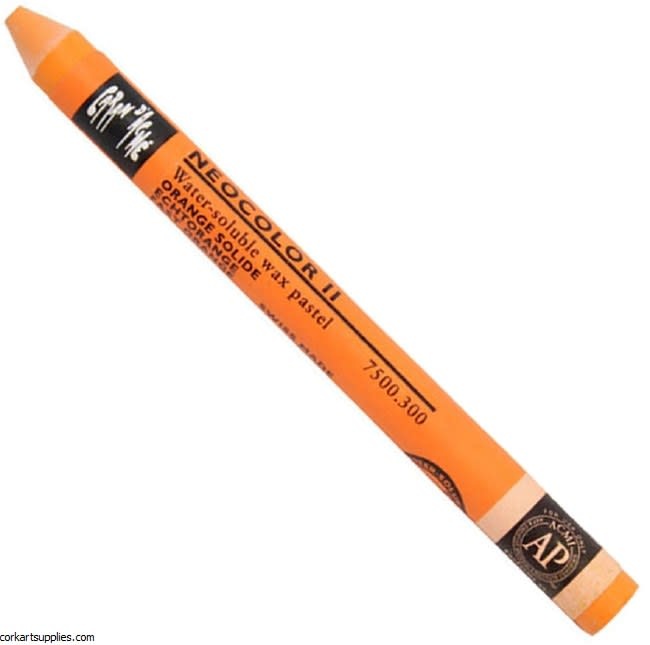 CARAN D’ARCHE CARAN D'ACHE FAST ORANGE NEOCOLOR II WATER-SOLUBLE WAX PASTEL