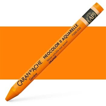 CARAN D’ARCHE CARAN D'ACHE ORANGE NEOCOLOR II WATER-SOLUBLE WAX PASTEL