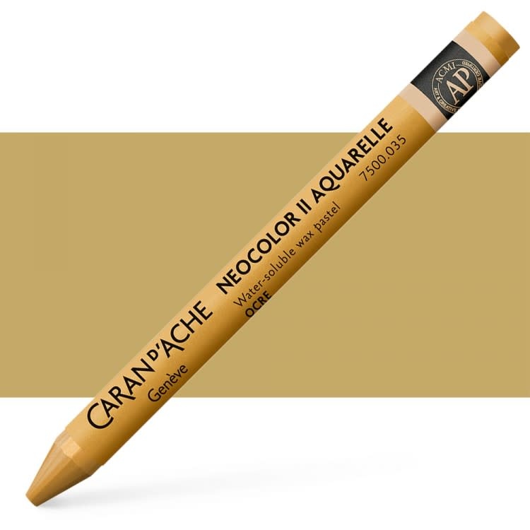 CARAN D’ARCHE CARAN D'ACHE OCHRE NEOCOLOR II WATER-SOLUBLE WAX PASTEL