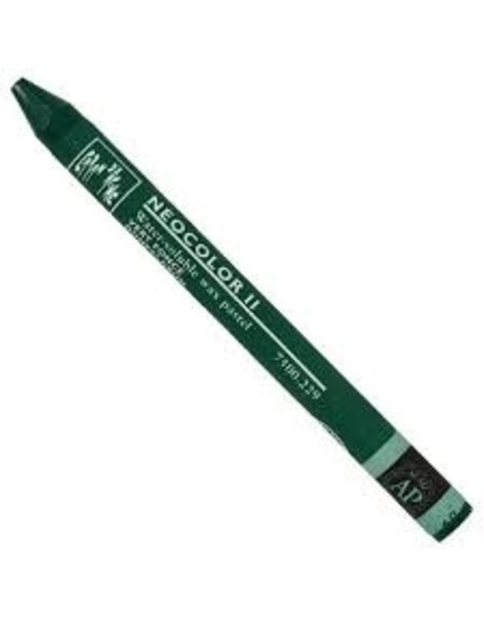 CARAN D’ARCHE CARAN D'ACHE DARK GREEN NEOCOLOR II WATER-SOLUBLE WAX PASTEL