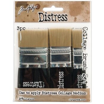 RANGER RANGER TIM HOLTZ DISTRESS COLLAGE BRUSH SET 3/PK