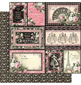 GRAPHIC 45 GRAPHIC 45 ELEGANCE COLLECTION IRRESISTIBLE 12x12 CARDSTOCK