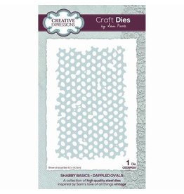 CREATIVE EXPRESSIONS CREATIVE EXPRESSIONS SAM POOLE SHABBY BASICS-DAPPLED OVALS DIE