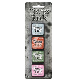 RANGER TIM HOLTZ DISTRESS MINI INK PAD KIT #16 4PK