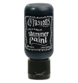 RANGER DYLUSIONS SHIMMER PAINT BLACK MARBLE 1OZ