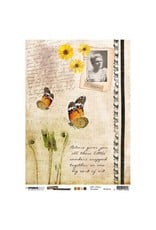 STUDIOLIGHT STUDIOLIGHT JUST LOU BUTTERFLY COLLECTION #24 A4 RICE PAPER