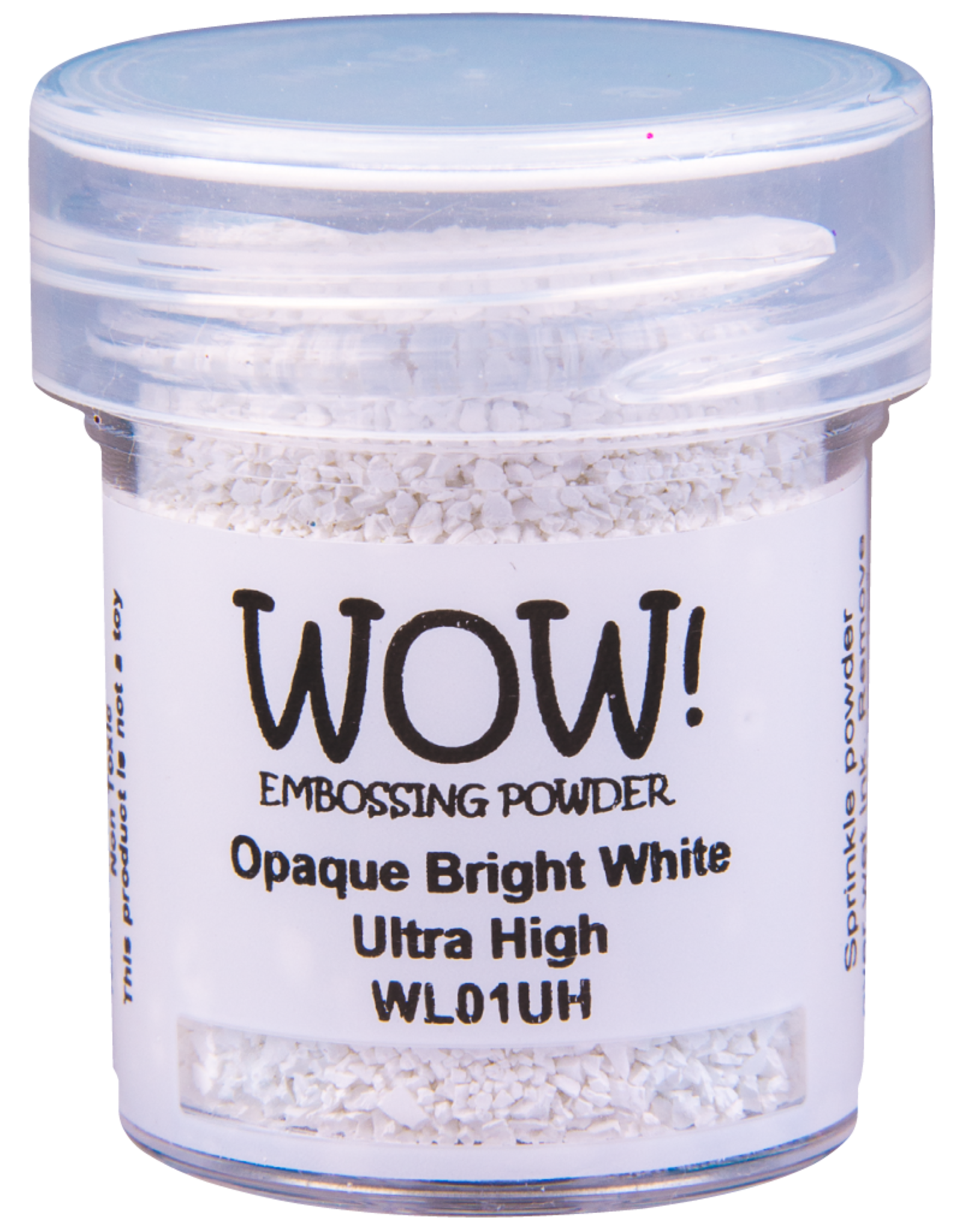 WOW! WOW! OPAQUE BRIGHT WHITE ULTRA HIGH EMBOSSING POWDER 0.5OZ