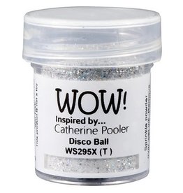 WOW! WOW! CATHERINE POOLER DISCO BALL EMBOSSING POWDER 0.5OZ