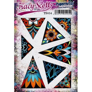 PAPER ARTSY PAPER ARTSY TRACY SCOTT TS054 CLING STAMP SET