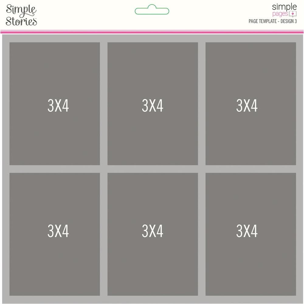 SIMPLE STORIES SIMPLE STORIES SIMPLE PAGES PAGE TEMPLATE DESIGN 3